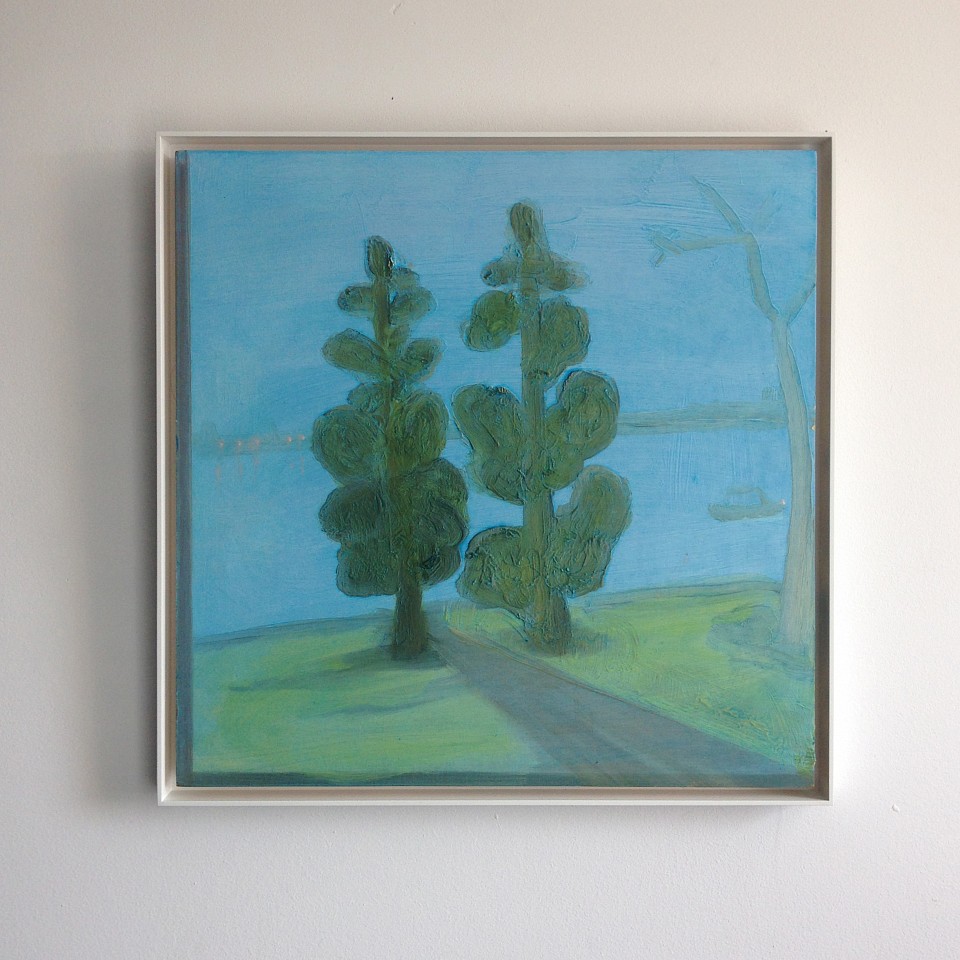 Kathryn Lynch
Two Trees, 2016
lyn649
oil on panel, 16 x 16 inches / 17 x 17 inches framed