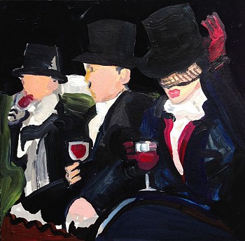 Work: Suzy Spence Untitled (Port), 2015 oil on panel 10 x 10 inches / 11 1/4 x 11 1/4 inches framed SPENC009