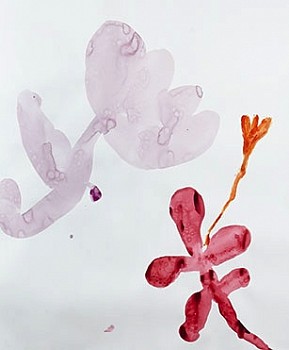 Work:&nbsp;Patricia Iglesias (LA) Florecen 6, 2015 mixed media on paper 50 x 39 inches IGLE052