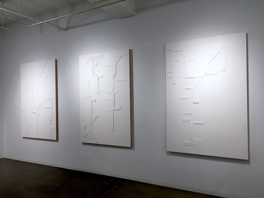 Agnes Barley, Shadow Structures - Installation View