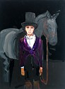 Suzy Spence (LA), Purple Rider
2017, acrylic on panel