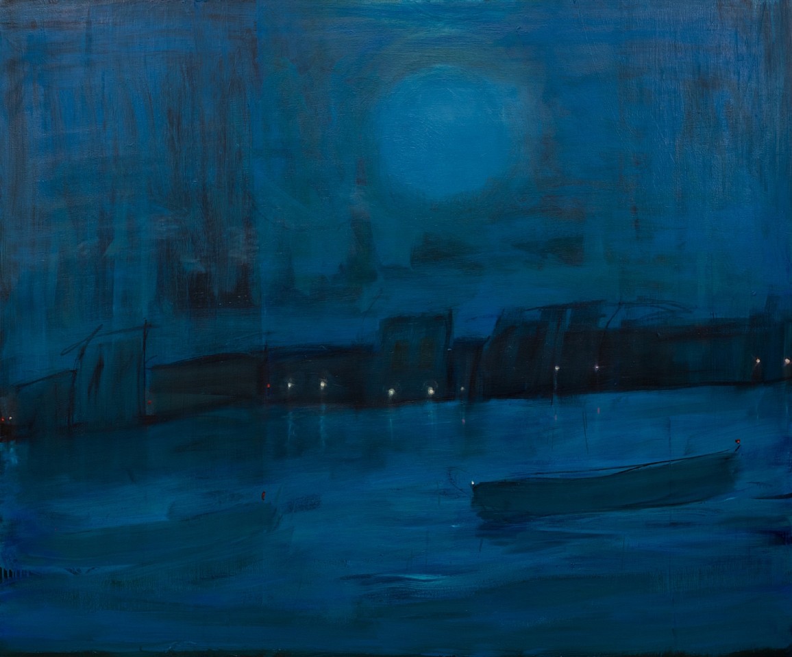 Kathryn Lynch
boat with blue moon, 2017
lyn676
oil on canvas, 60 x 72 inches