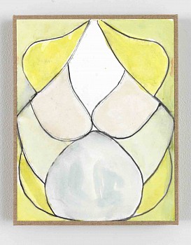 Jack Pierson -&nbsp;UNTITLED, 2017 watercolor and graphite on paper mounted on linen 14 1/2 x 11 1/2 x 1 1/4 inches PIER001