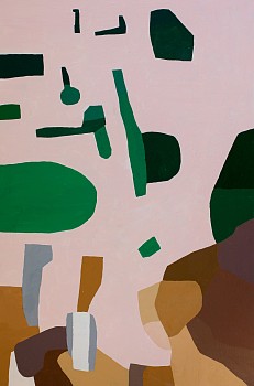 Work:&nbsp;Jen Wink Hays Chancy, 2017 oil on french linen 60 x 40 inches JWH026