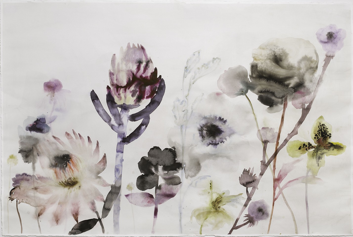 Lourdes Sanchez (Watercolor)
Untitled, 2017
SANCH726
watercolor and mixed media on paper, 44 x 64 inches framed