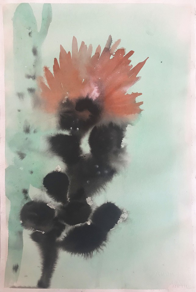 Lourdes Sanchez (Watercolor)
Untitled (nupal), 2018
SANCH724
sumi ink, gouache, and watercolor on paper, 22 x 15 inches