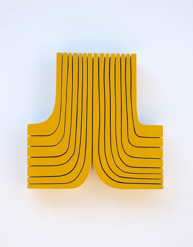 Andrew Zimmerman
Golden Yellow, 2018
ZIM513
Automotive paint on wood, 18 x 17 x 2 1/2 inches