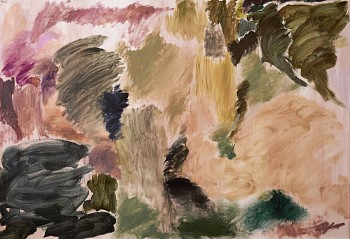 Work: La Rebelión , 2018 oil on canvas 57 x 84 inches IGLE090