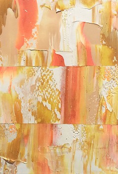 Robert Greene (LA) -&nbsp;Roberta, 2018 oil on paper 15.25 x 12 inches, paper / 8.25 x 5.75 inches, image GRE040