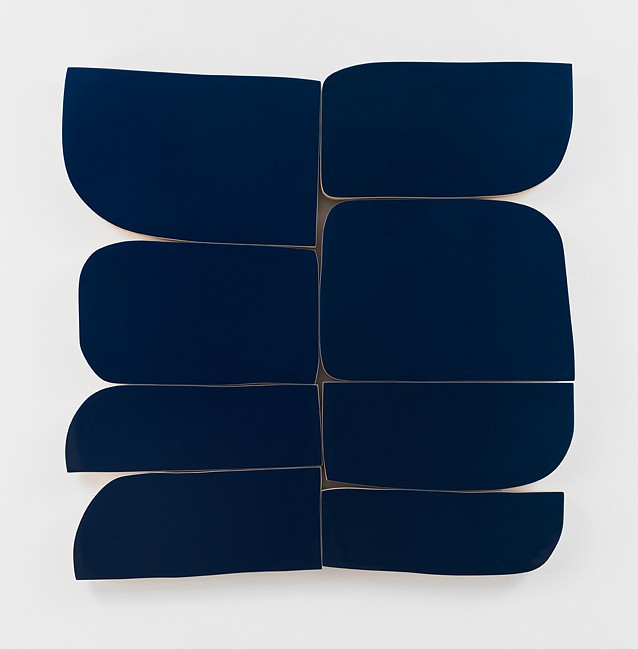 Andrew Zimmerman
Silk Blue, 2019
ZIM648
Automotive paint on wood, 52 x 51 x 2 inches
