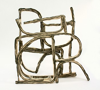 Anna Hepler -&nbsp;Coney Island, 2017 ceramic 15 x 14 x 4 inches HEPL003