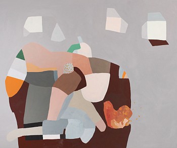 Work:&nbsp;Jen Wink Hays (LA) Havoc, 2019 oil on canvas 50 x 60 inch canvas / 51 x 61 inches framed JWH069