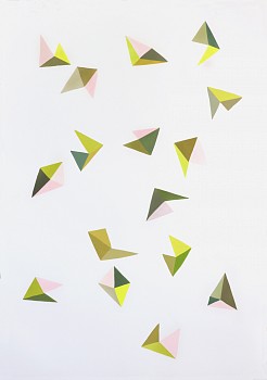 Work:&nbsp;Jen Wink Hays Parable, 2019 gouache on paper 60 x 42 in. JWH085