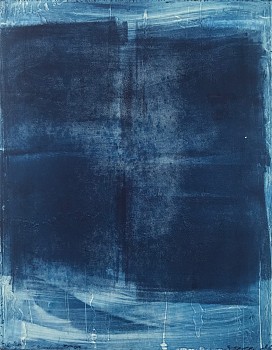 Karen J. Revis - Untitled, 2019 monoprint 30 x 22 inch paper / 19 3/4 x 15 1/2 inch image REV362