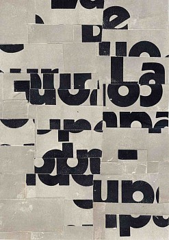 Cecil Touchon - fs3426ct13, 2013 collage on paper 6 x 4 inches TOUCH2378