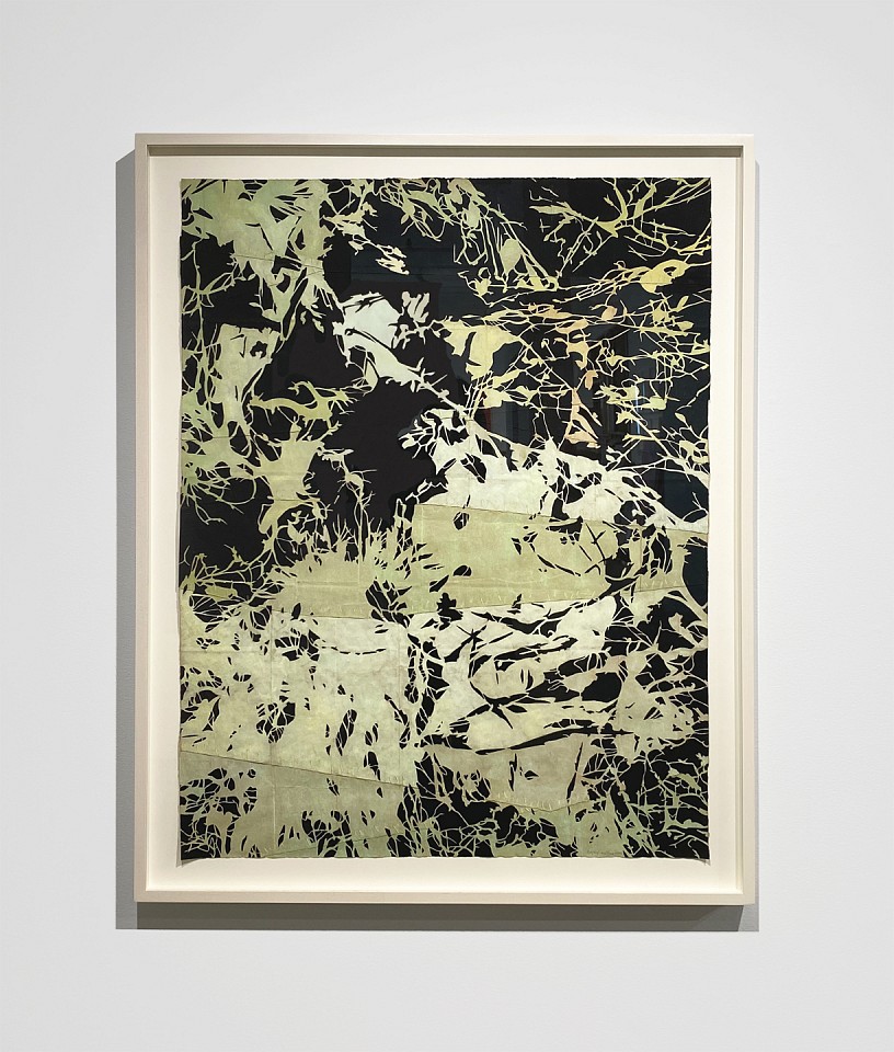 Maysey Craddock
visions in the understory, 2020
CRADD080
gouache and thread on found paper, 36 3/4 x 28 1/4 inches