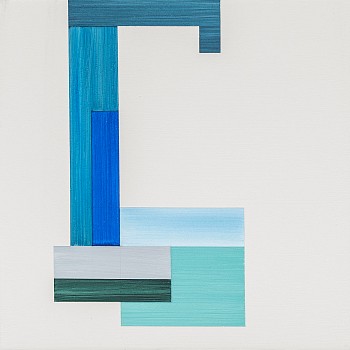 Agnes Barley - Untitled, 2013 acrylic on panel 16 x 16 inches BARL687
