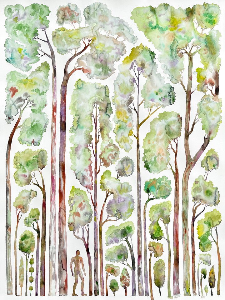 Bryan Rogers (LA)
In the Woods, 2021
ROG019
ink on paper, 48 x 36 inches