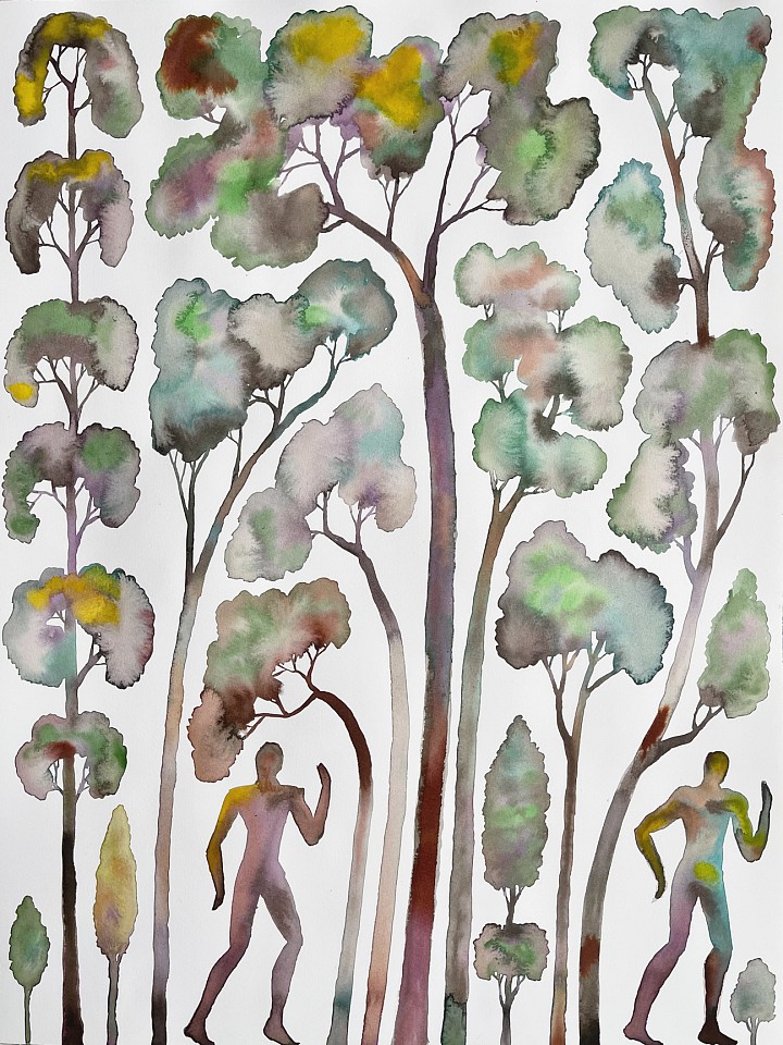 Bryan Rogers (LA)
In the Woods, 2021
ROG006
ink and watercolor on paper, 24 x 18 inches