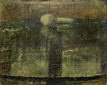 Work:&nbsp;Prehensile, 2007 oil on linen 12 x 15 inches KAO018