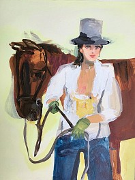 Suzy Spence (LA) Press: Suzy Spence: A Night Among the Horses , January 24, 2018 - William Corwin, Delicious Line