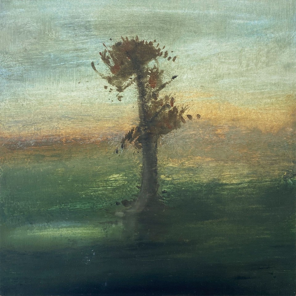 Poogy Bjerklie
Last Tree Standing, 2021
BJE129
oil on paper mounted on wood panel, 8 x 8 inches