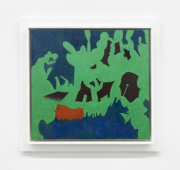 James Kao - Elban, 2015 oil on linen over panel 14 x 15 inches / 17 1/2 x 18 1/2 inch frame KAO025