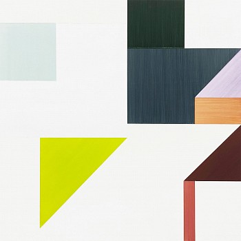 Agnes Barley - Untitled, 2011 acrylic on panel 30 x 30 inches BARL821