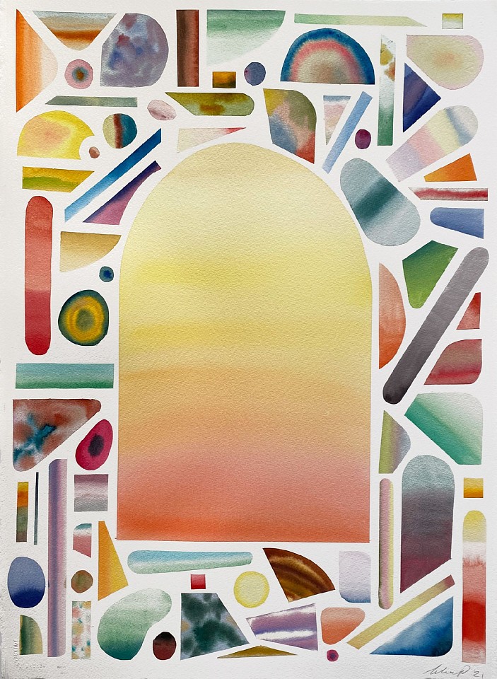 Sam Schonzeit (LA)
Untitled, 2021
SCHON008
watercolor on paper, 30 x 22 inches