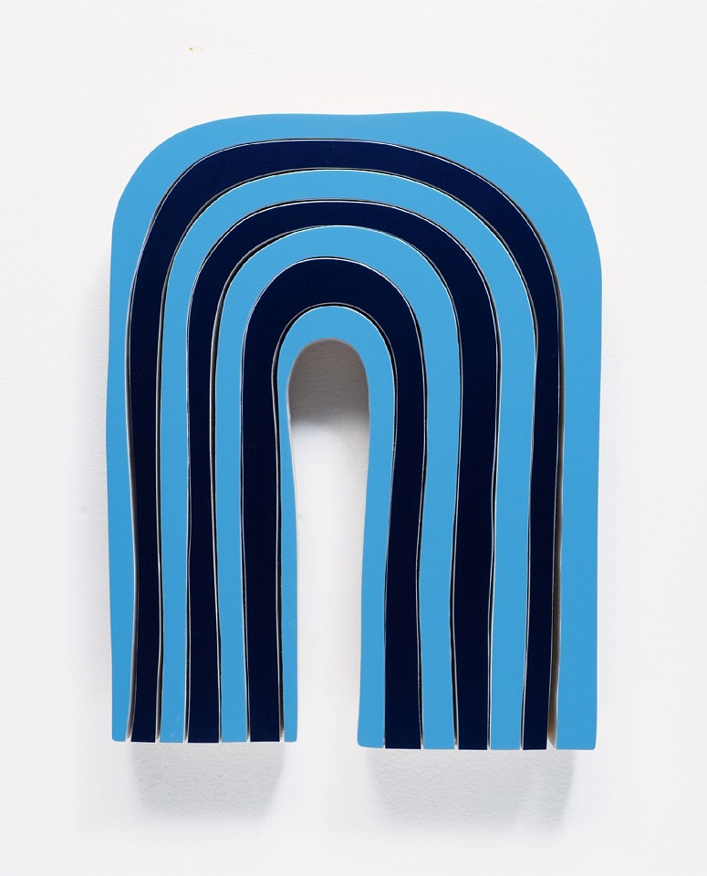 Andrew Zimmerman
Two Blues (Two), 2022
ZIM948
Automotive paint on wood, 14 1/2 x 11 x 1 3/4 inches