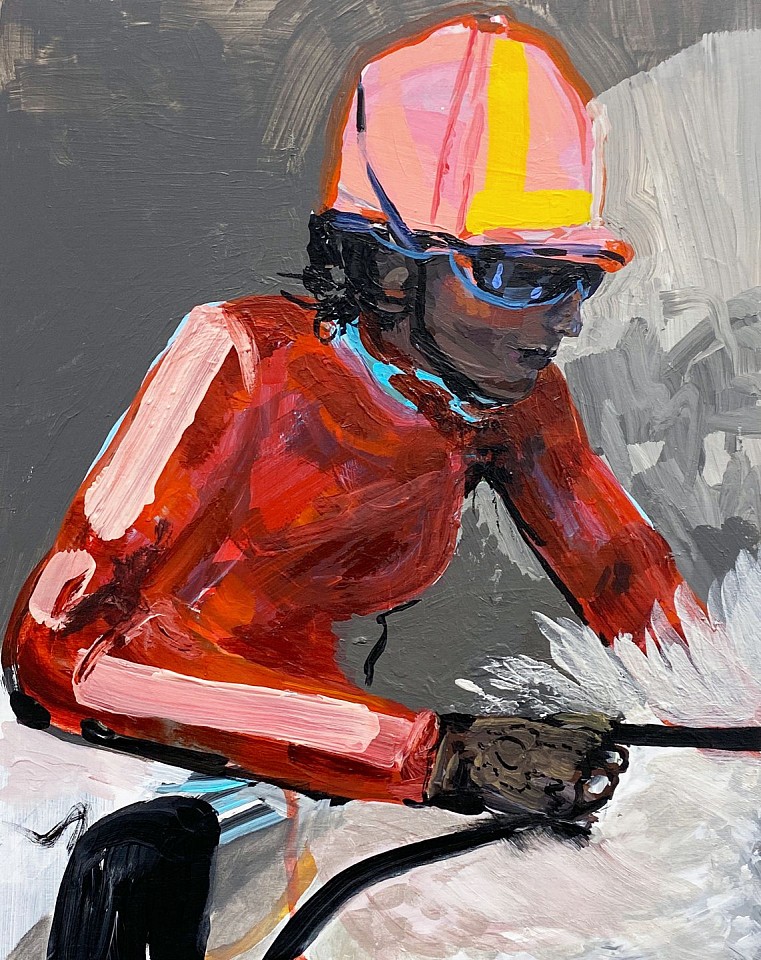 Suzy Spence
Racer #11, 2021
SPENC320
flashe and acrylic on panel, 14 1/4 x 11 inches
