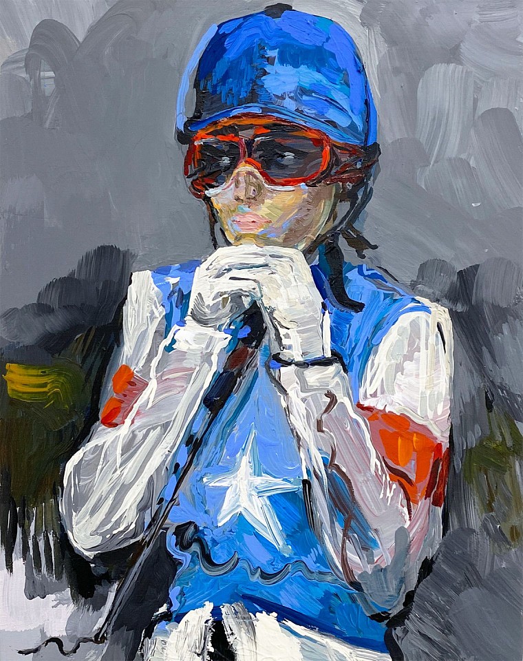 Suzy Spence
Star Racer, 2021
SPENC321
flashe and acrylic on panel, 14 1/4 x 11 inches