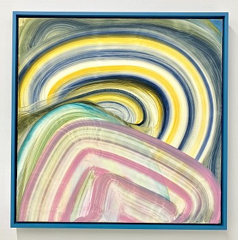 Work:&nbsp;Fran O'Neill mystic river, 2022 oil on canvas 30 x 30 inches ONEI089