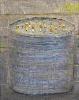 Work: Kathryn Lynch Butts, 2021 oil on linen 14 x 11 inches LYN926