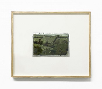 Work: Peter Schroth Ballinglen-Gray, 2000 oil on paper 6 1/2 x 10 1/2 inch image SCHR675