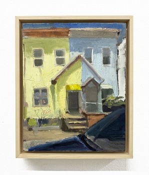 Work: Seth Becker Half and Half, 2020 oil on panel 14 x 11 inches BECK001