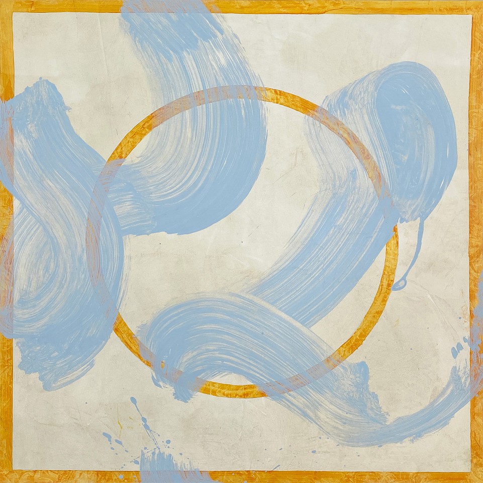 Joseph Haske
Verb/Blue/Gold, 2015
HAS228
acrylic and marble dust on paper, 26 x 26 inches