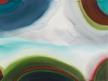 Shawn Dulaney -&nbsp;Geography XIII, 2022 watercolor on paper 22 1/2 x 30 inches DULAN1164