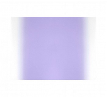 Betty Merken - Illumination, Amethyst. #11-22-04, 2022 oil monotype on rives bfk paper 27 1/2 x 30 1/4 inch paper / 18 x 24 inch image MER1000