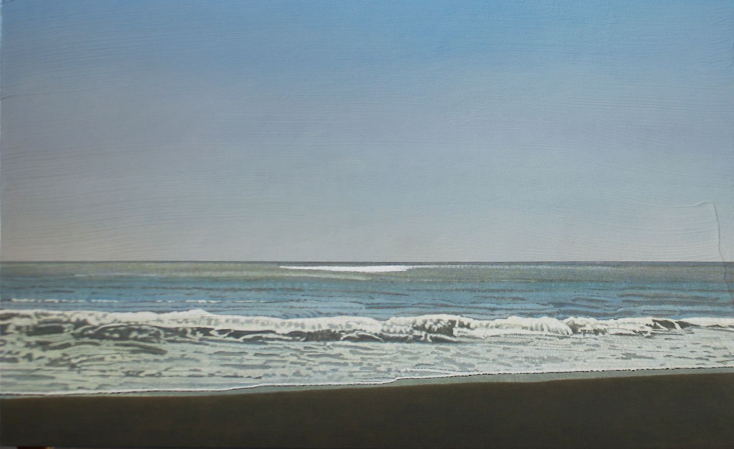 Clay Wagstaff (LA)
Ocean no. 48, 2022
WAG397
oil on panel, 18 x 29 inches