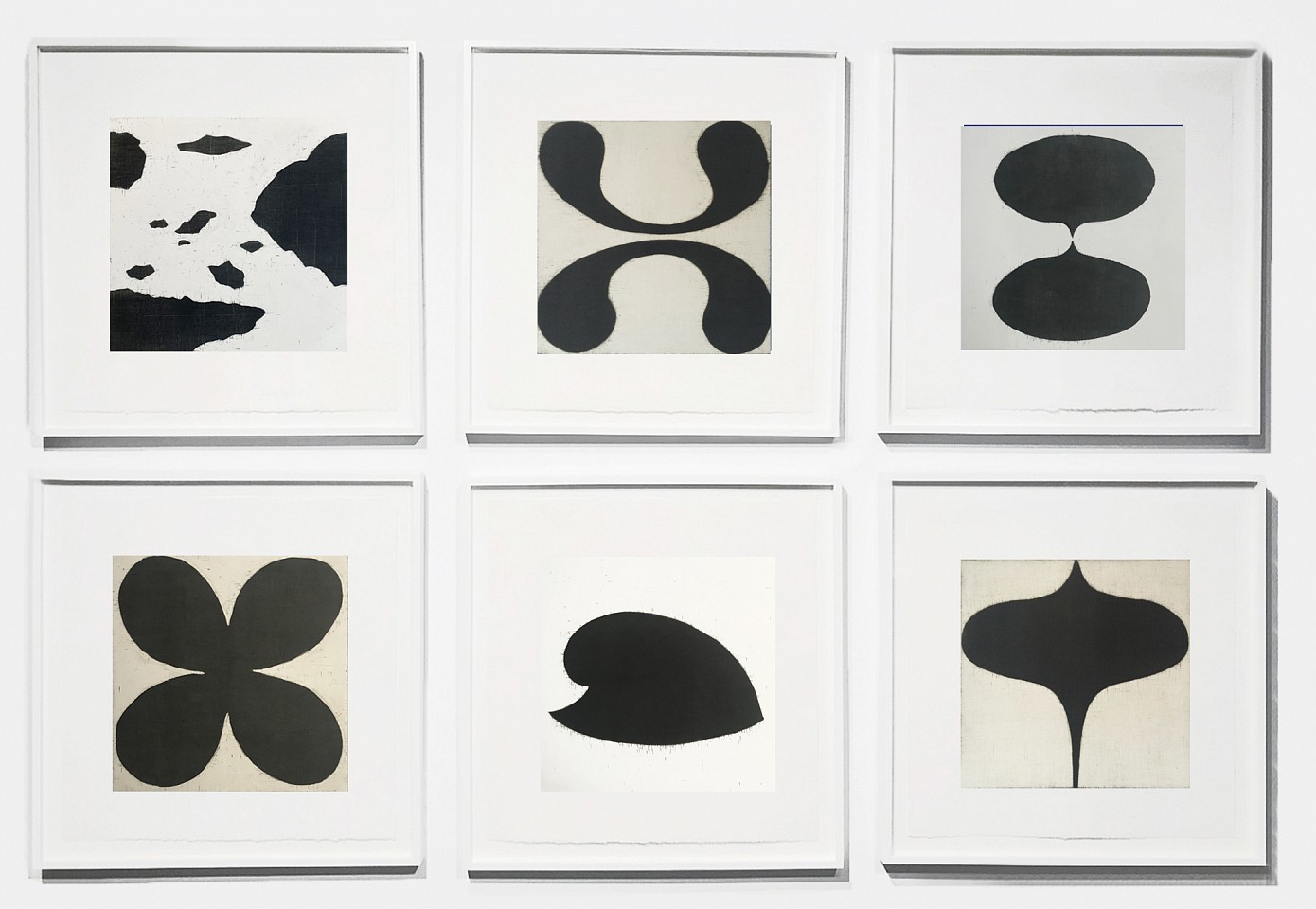 Isabel Bigelow
Black and White Monoprint Installation, 2022
monoprint, 25.5 x 25 inches framed each, installation is approximately 53 x 79 inches