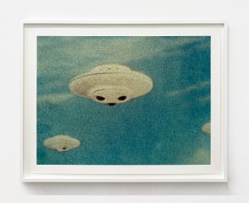Work: John Huggins U.F.O. #1, ed. of 17, 2014 K-3 pigment print 35 x 44 inch paper / 31 x 40 inch image, ed. of 17 | 54 x 71 inch paper / 50 x 67 inch image, ed. of 7 HUGG221