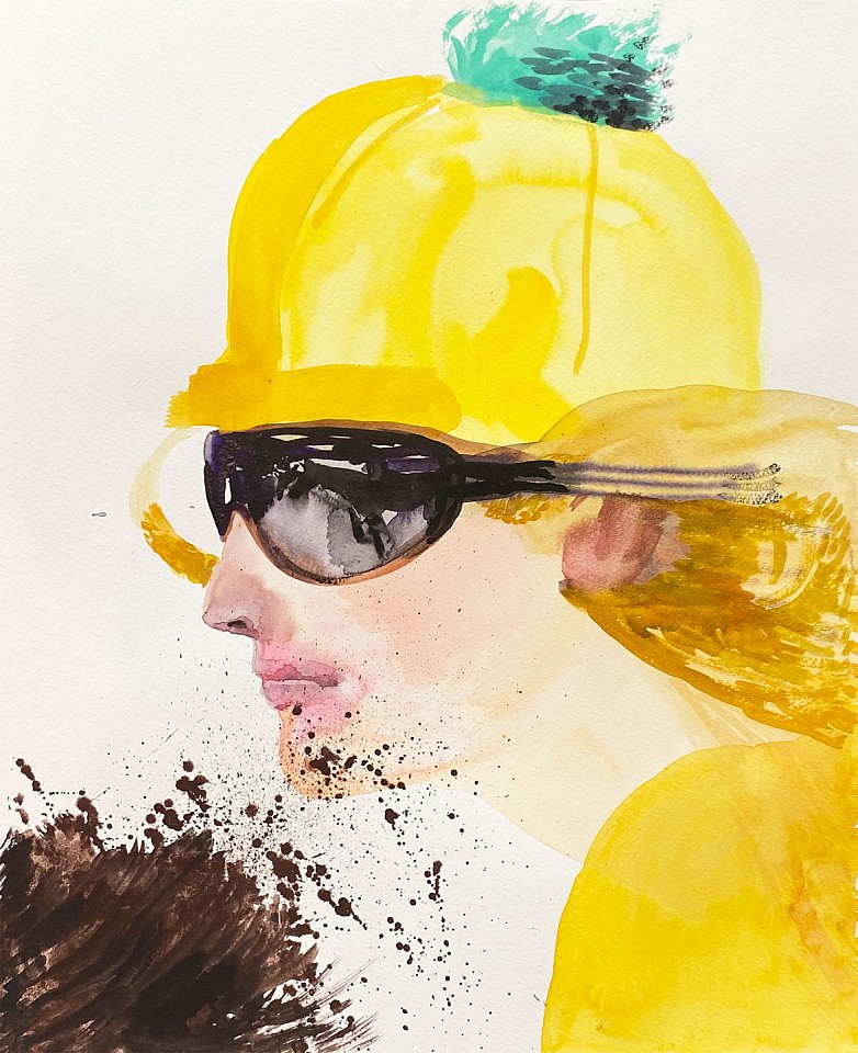 Suzy Spence
Dirty Yellow Racer, 2022
SPENC338
flashe and acrylic on paper, 20 x 16 inches / 27 x 21 inches framed