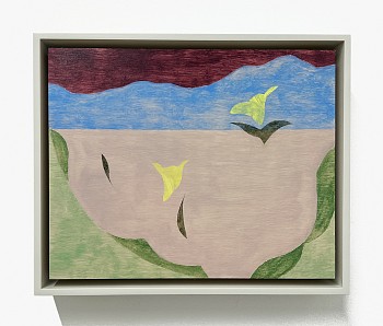 Work: Vinna Begin Fragrant, 2022 oil on panel 8 x 10 inches / 9 x 11 inches framed BEG047