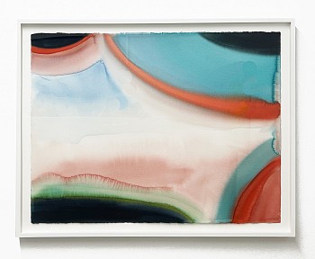 Work: Shawn Dulaney Topography IV, 2022 watercolor on paper 22 1/2 x 30 inches DULAN1160