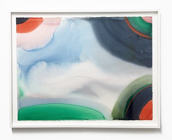 Work: Shawn Dulaney Topography II, 2022 watercolor on paper 22 1/2 x 30 inches DULAN1163