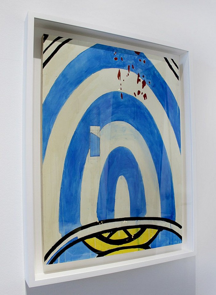 Eugene Brodsky (LA)
Target, 2020
BROD406
mixed media on canvas, 45 3/4 x 35 3/4 inch frame / 40 x 30 inch canvas
