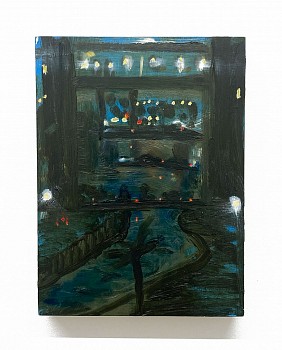 Work: Kathryn Lynch Untitled, 2020 oil on panel 12 x 9 inches lyn855