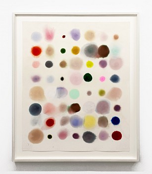 Work: Lourdes Sanchez Light years and other relations, 2023 ink, watercolor and pencil on paper 63 x 51 inches / 70 x 58 inches framed SANCH991