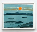 Kathryn Lynch, Sheltering Skies #1
2022, monoprint